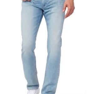 PAIGE Blue Slim Straight Jeans Versatile Everyday Wear